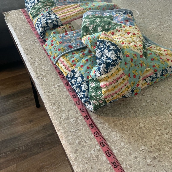 Colorful Floral Patchwork Blazer - Picture 11 of 11